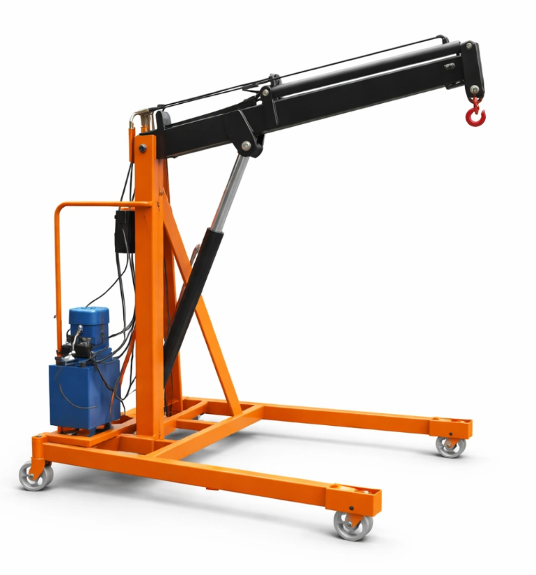 Manual Mobile Floor Crane